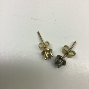 New Tanzanite Blue Stud Earrings